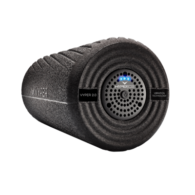 Vyper 2.0 Vibration Foam Roller Black Pain Relief Massage Tool