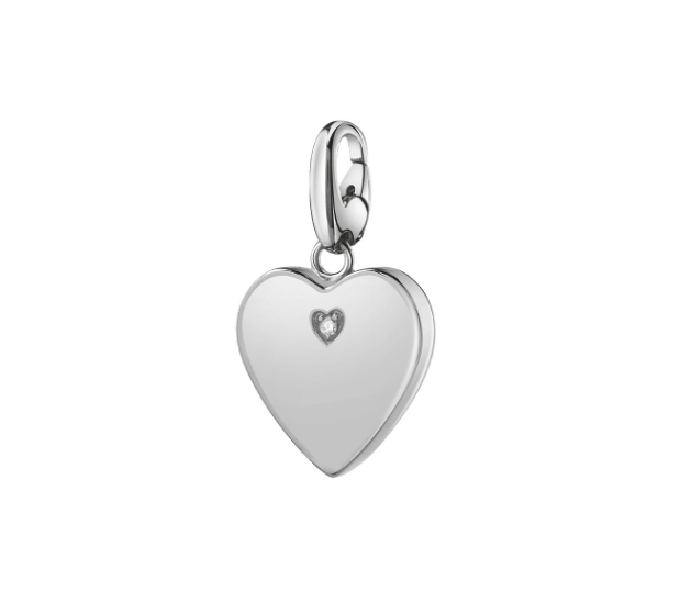 SALVINI CHARMS OF LOVE Ciondolo CUORE in argento con diamante 20077082