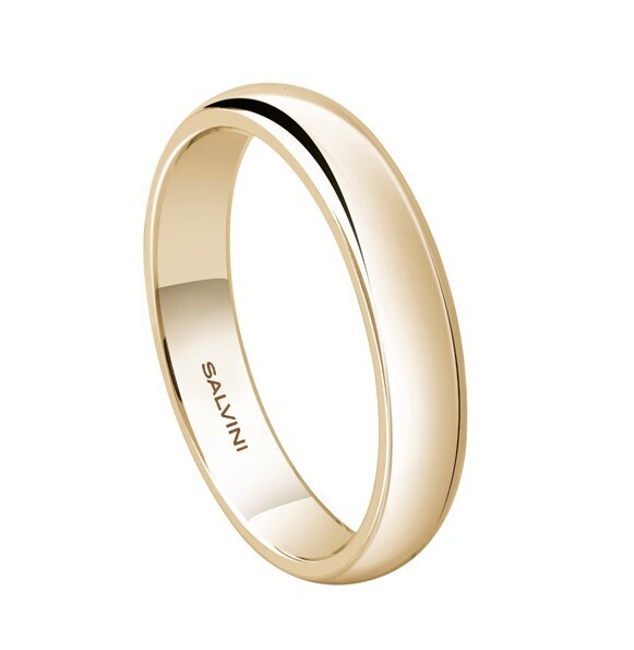 SALVINI FEDE NUZIALE SPECIAL DAY 3.70mm Oro Giallo Misura 20 con diamante interno 0.005 20078101