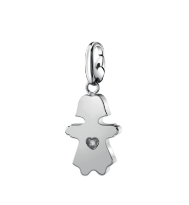 SALVINI CHARMS OF LOVE Ciondolo Bimba in argento con diamante 20077075