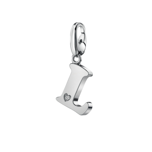 SALVINI CHARMS OF LOVE Ciondolo LETTERA L in argento con diamante 20077301