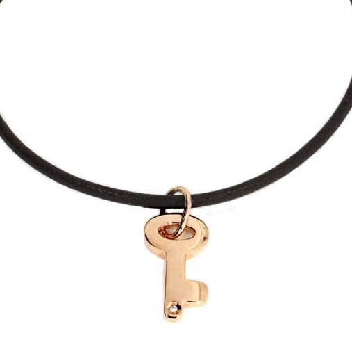 DAMIANI MY FIRST CHIAVE DELLA FELICITA' COLLANA UOMO ORO ROSA 20059825