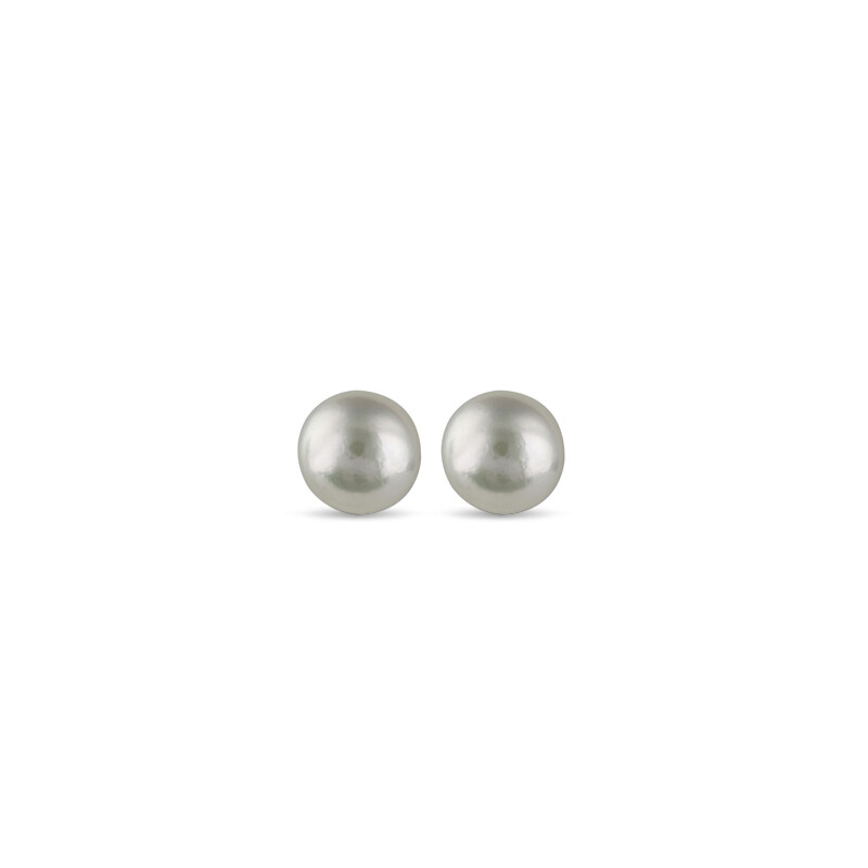 DAMIANI LE PERLE Orecchini in oro bianco e perle 7.00mm ACQUA SALATA JAPAN 20011418