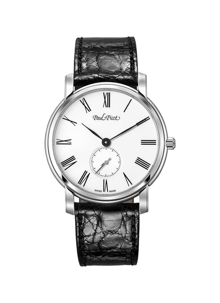 PAUL PICOT FIRSHIRE EXTRAFLAT Manual 40mm White Dial 3710S