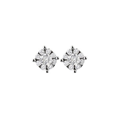 SALVINI DAPHNE ORECCHINI PUNTO LUCE CON DIAMANTI IN SETTING CT.0,23 20059180