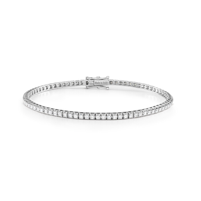 TENNIS LUCE DAMIANI BRACCIALE ORO BIANCO E DIAMANTI 1.54CT 20086489