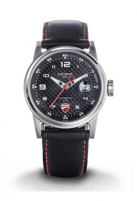 LOCMAN DUCATI AUTOMATICO Quadrante Carbonio D104A09S-00CBIPKR