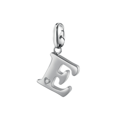 SALVINI CHARMS OF LOVE Ciondolo LETTERA E in argento con diamante 20077297