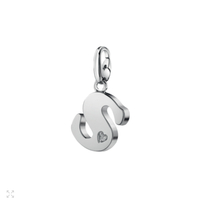 SALVINI CHARMS OF LOVE Ciondolo LETTERA S in argento con diamante 20077308