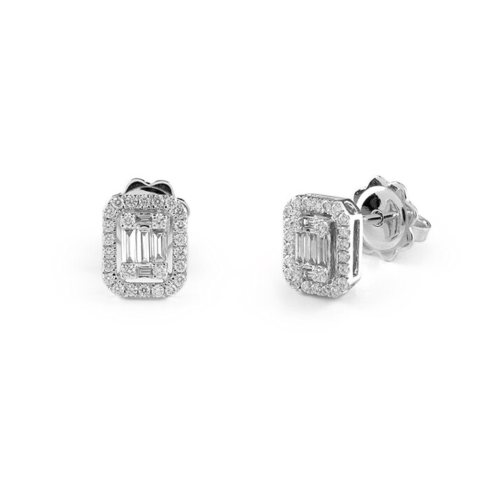 SALVINI MAGIA ORECCHINI LOBO CON DIAMANTI 0.30 ct 20087094