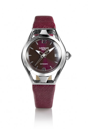 LOCMAN MONTECRISTO LADY SOLO TEMPO AL QUARZO, CASSA IN ACCIAIO E TITANIO 0526A16A-00CHNKFE