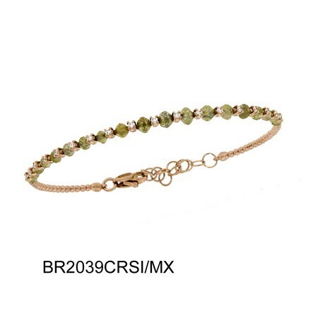 BRACCIALE GIOVANNI FERRARIS FRAGRANZE ORO ROSA DIAMANTI E DIAMANTI ICE MIX Ref.BR2039CRSI/MX