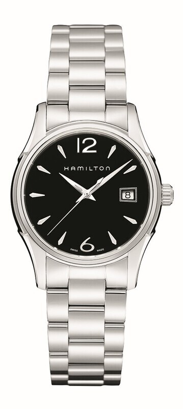 HAMILTON JAZZMASTER LADY QUARTZ QUARZO NERO 34mm H32351135