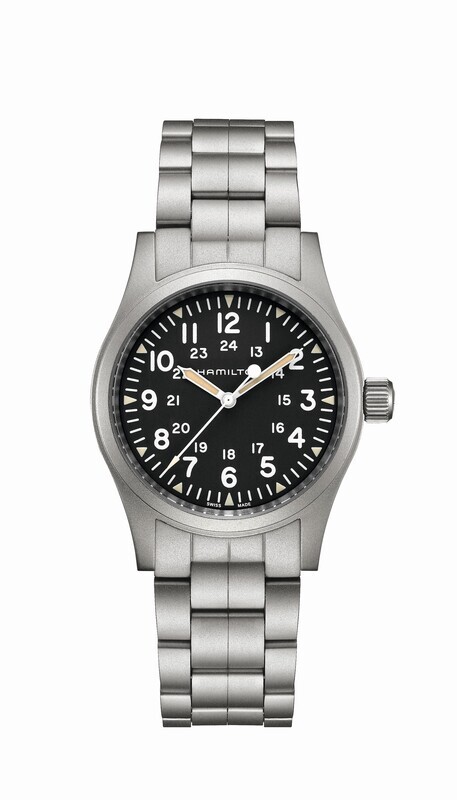 HAMILTON KHAKI FIELD MECHANICAL OROLOGIO MECCANICO 38MM BRACCIALE ACCIAIO H69439131