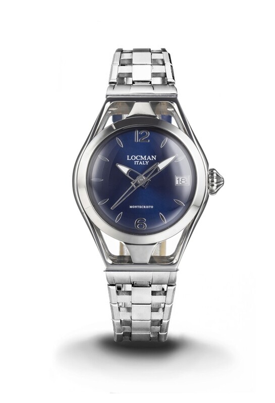 LOCMAN MONTECRISTO LADY 36MM BRACCIALE QUADRANTE BLU 0526A02A-00BLNKB0