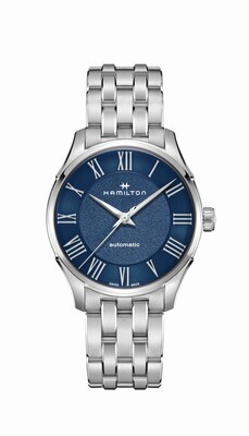 HAMILTON JAZZMASTER AUTO 40MM BLU CON BRACCIALE H42535140