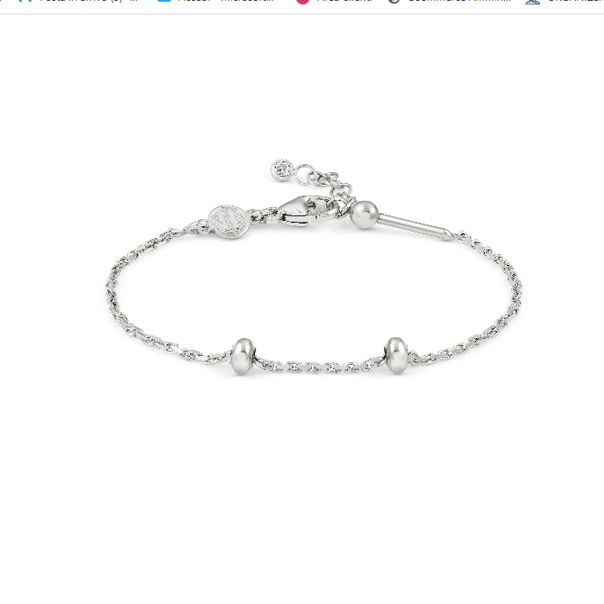 NOMINATION BRACCIALE SEMPLICE SEIMIA IN ARGENTO 925 Bracciale rodiato con Swarovski 147107 009