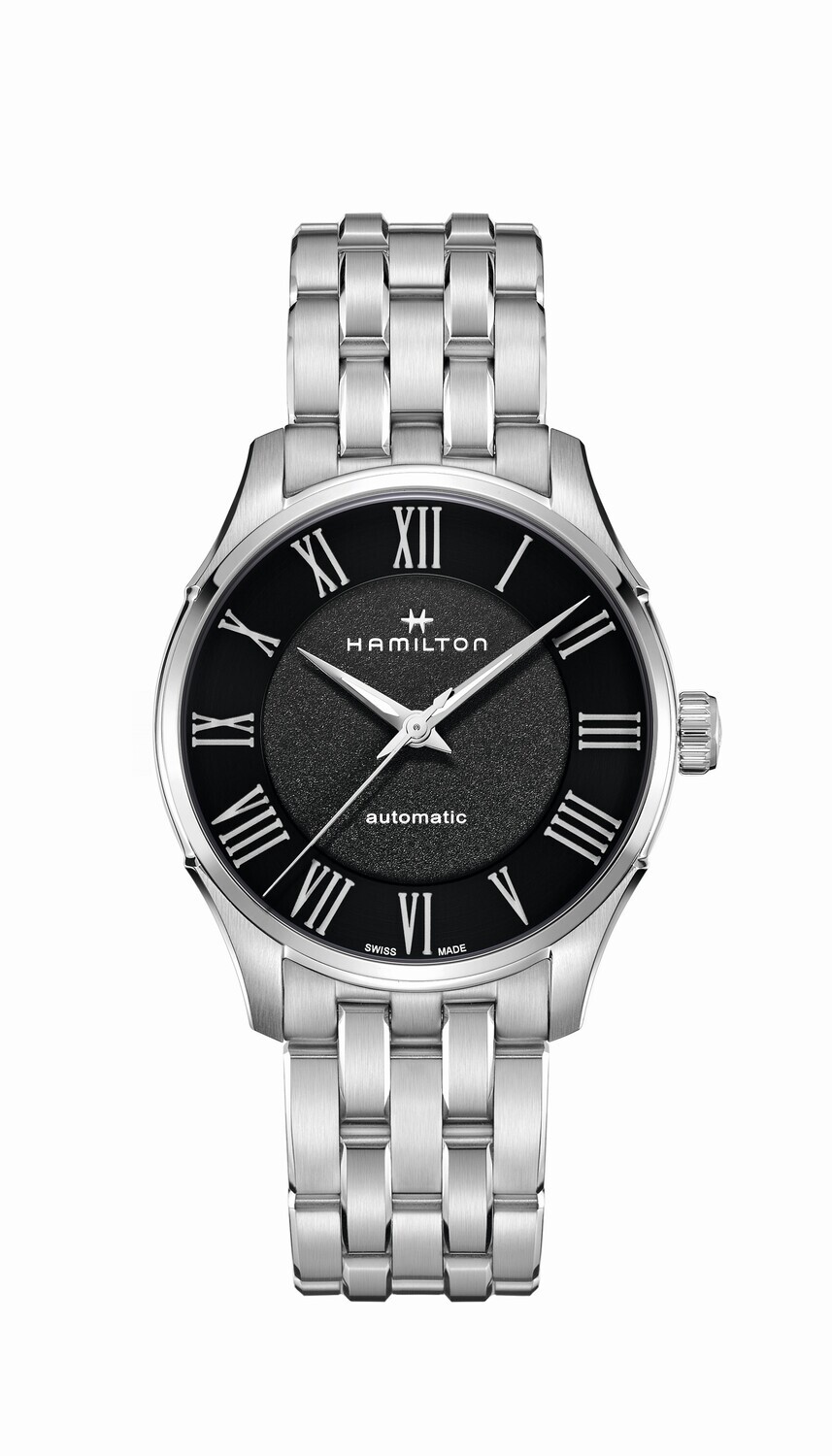 HAMILTON JAZZMASTER AUTO 40MM NERO CON BRACCIALE H42535130