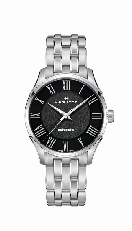 HAMILTON JAZZMASTER AUTO 40MM NERO CON BRACCIALE H42535130