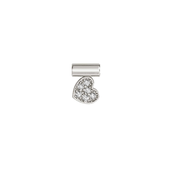 NOMINATION CIONDOLO SEIMIA CON CUORE Simbolo in Argento e Cubic Zirconia 147116 022
