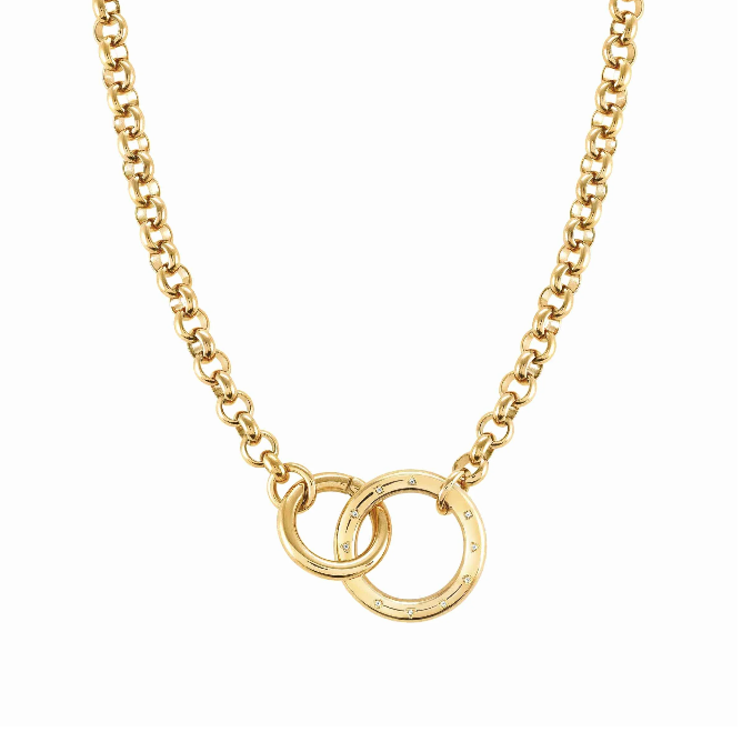 NOMINATION COLLANA COLORATA INFINITO CON ZIRCONI Collana in Acciaio con rivestimento superficiale 028203 012