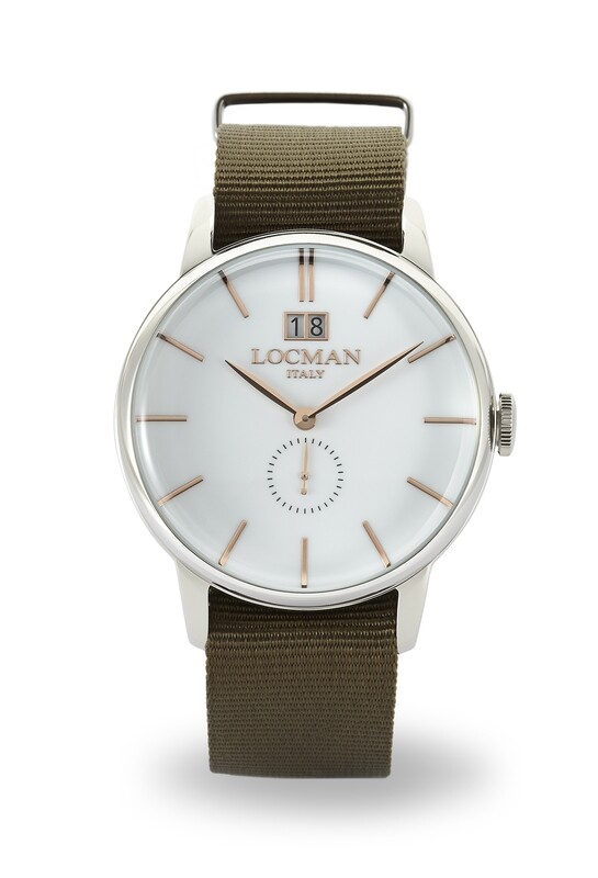 LOCMAN 1960 SOLO TEMPO AL QUARZO GRAN DATA 0252V08-00WHRGNG