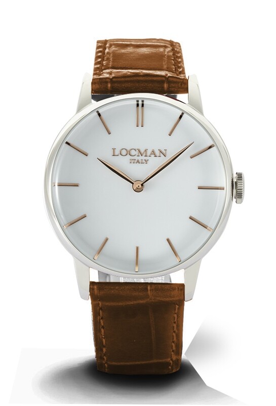 LOCMAN 1960 SOLO TEMPO AL QUARZO QUADRANTE BIANCO 0251V08-00WHRGPT