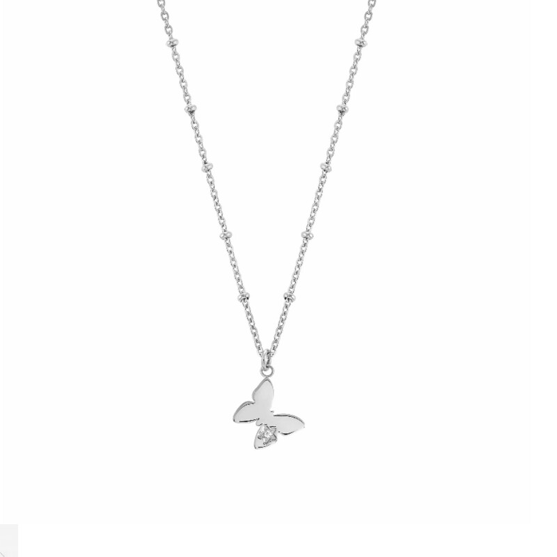 NOMINATION COLLANA MAGIC FARFALLA COLLECTION MAGIC Gioiello in Acciaio e Pietra 028403 010