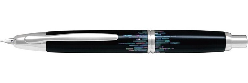 PENNA STILOGRAFICA PILOT NAMIKI RADEN STRIPES CAPLESS PLACCATA RODIO 030280