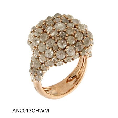 FRAGRANZE ANELLO GIOVANNI FERRARIS ORO ROSA E BRILLANTI ICE Ref. AN2013CRWM