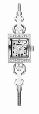 LADY HAMILTON American Classic Vintage Quartz  acciaio 14,5mm x 28,4mm H31271113