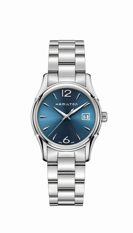 HAMILTON JAZZMASTER LADY QUARTZ QUARZO BLU 34mm H32351145