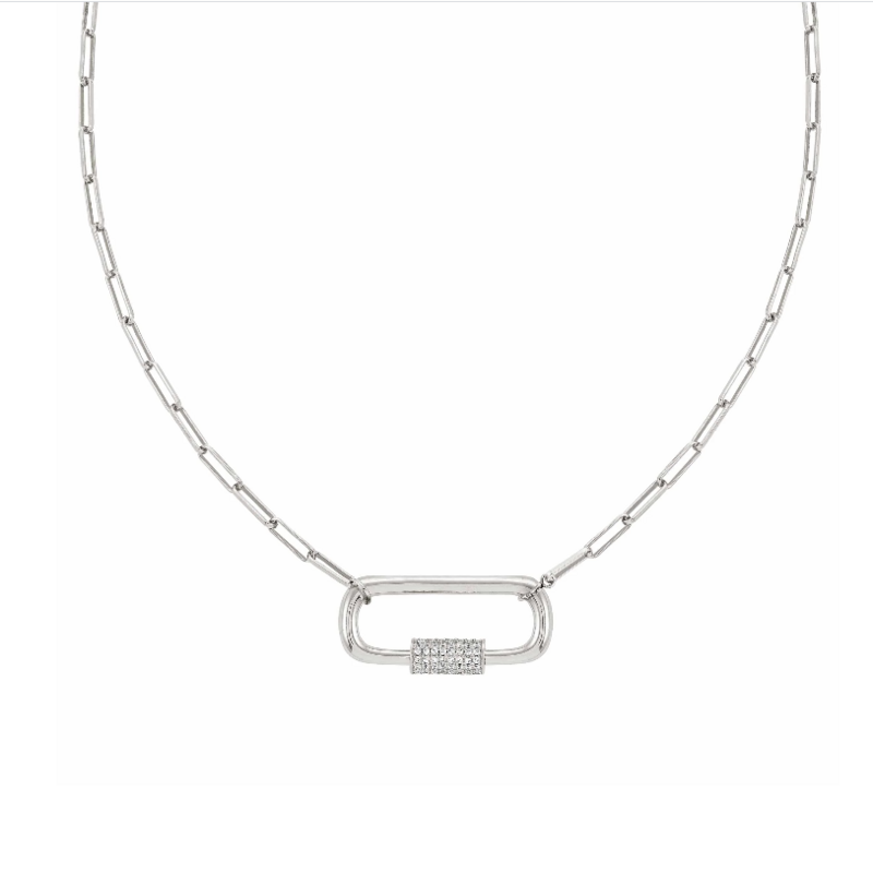 NOMINATION COLLANA CHARMING CON MOSCHETTONE A MAGLIE LARGHE COLLECTION CHARMING 148504 014