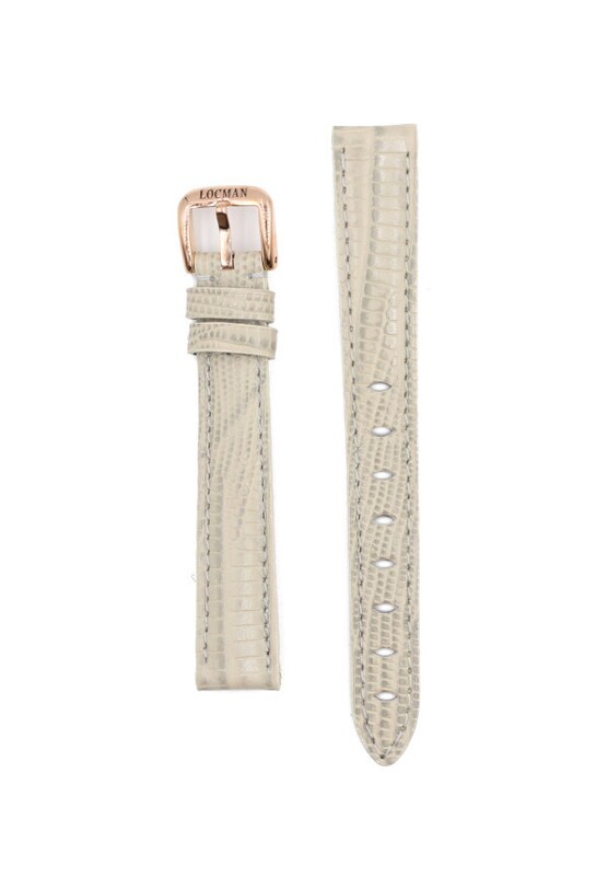 CINTURINO BEIGE FIBBIA ROSE' PER LOCMAN AMO O 1960 CIN0253AG14PSAG