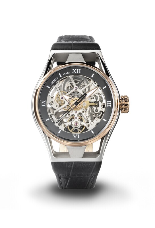 LOCMAN MONTECRISTO SKELETON PVD LIMITED EDITION AUTOMATICO 0538M07S-0RGYGYPK