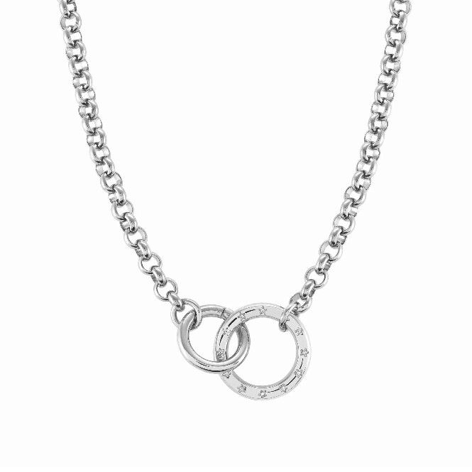 NOMINATION COLLANA INFINITO CON ZIRCONI Collana in Acciaio 028203 001