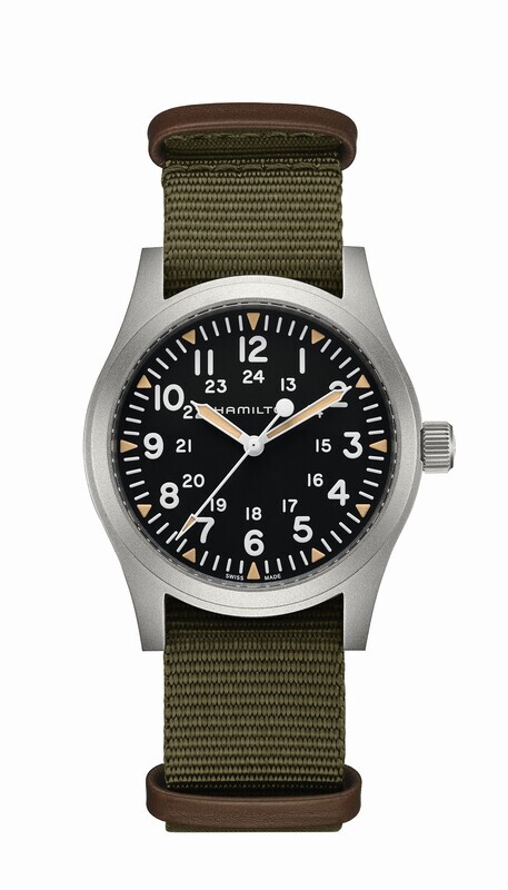 HAMILTON KHAKI FIELD MECHANICAL OROLOGIO MECCANICO 42MM H69529933