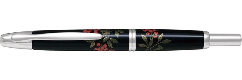 PENNA STILOGRAFICA PILOT NAMIKI MAKI-E NANDINA CAPLESS PLACCATA RODIO 030282