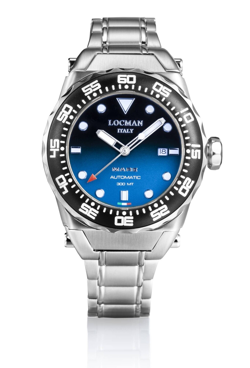 LOCMAN MARE 300 MT DIVER QUADRANTE BLU BRACCIALE ACCIAIO 0559A24A-00KBNKB0