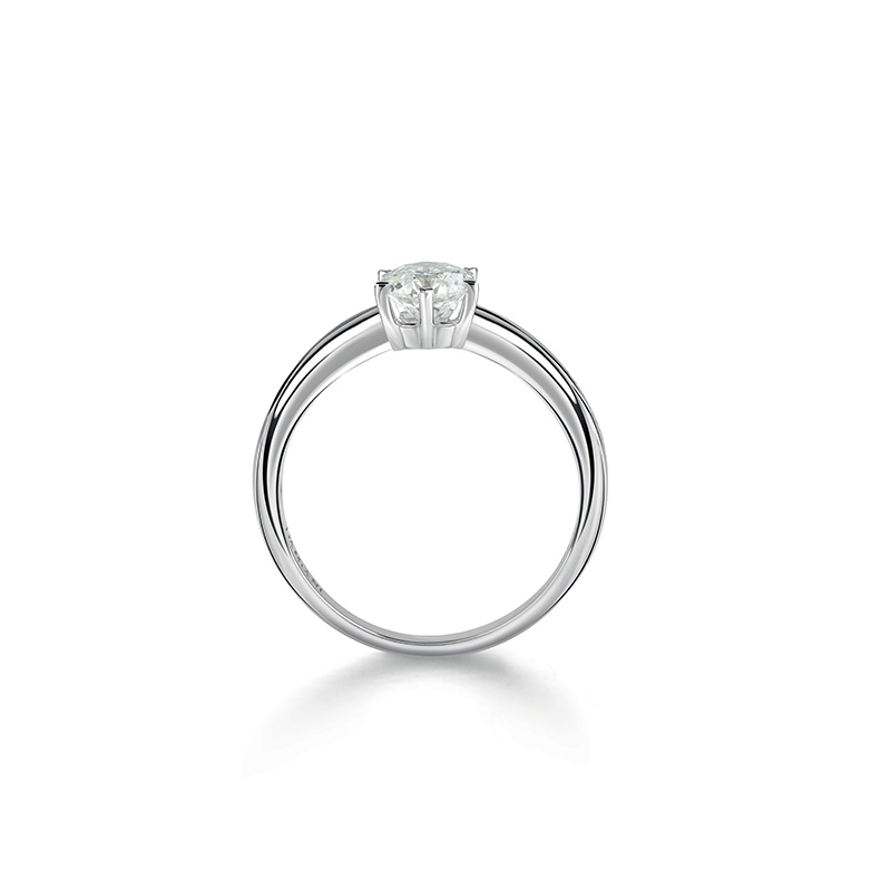 SOLITARIO DAMIANI SEI TU ANELLO ORO BIANCO DIAMANTE CT.0.18 20076583