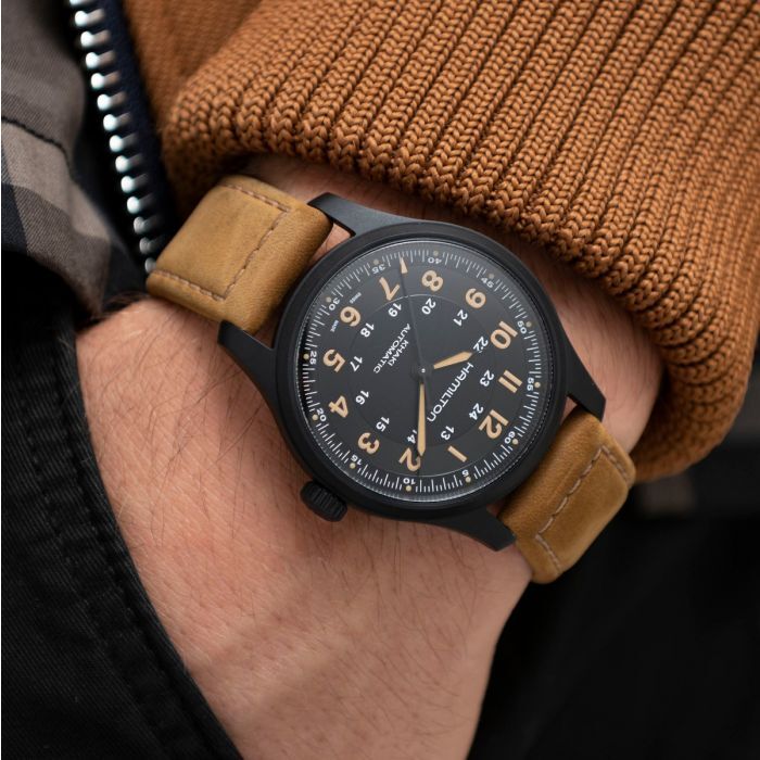HAMILTON KHAKI FIELD TITANIUM AUTO 42MM H70665533
