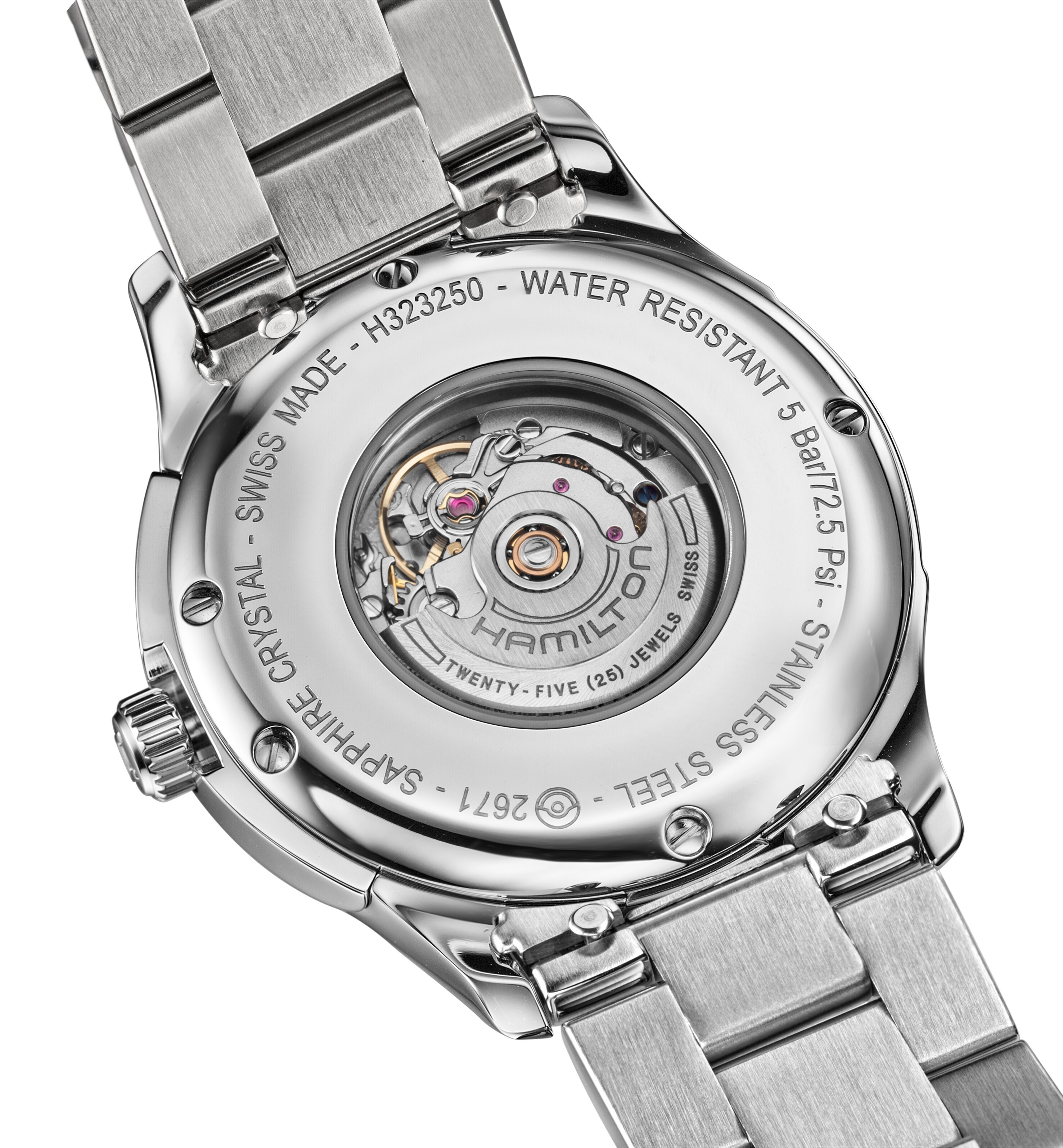 HAMILTON JAZZMASTER LADY AUTO CARICA AUTOMATICA  34mm  H32315141