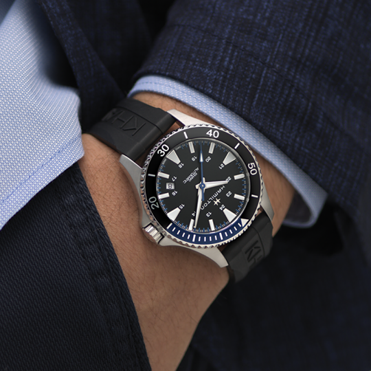 HAMILTON KHAKI NAVY AUTO OROLOGI CARICA AUTOMATICA 40MM H82315331