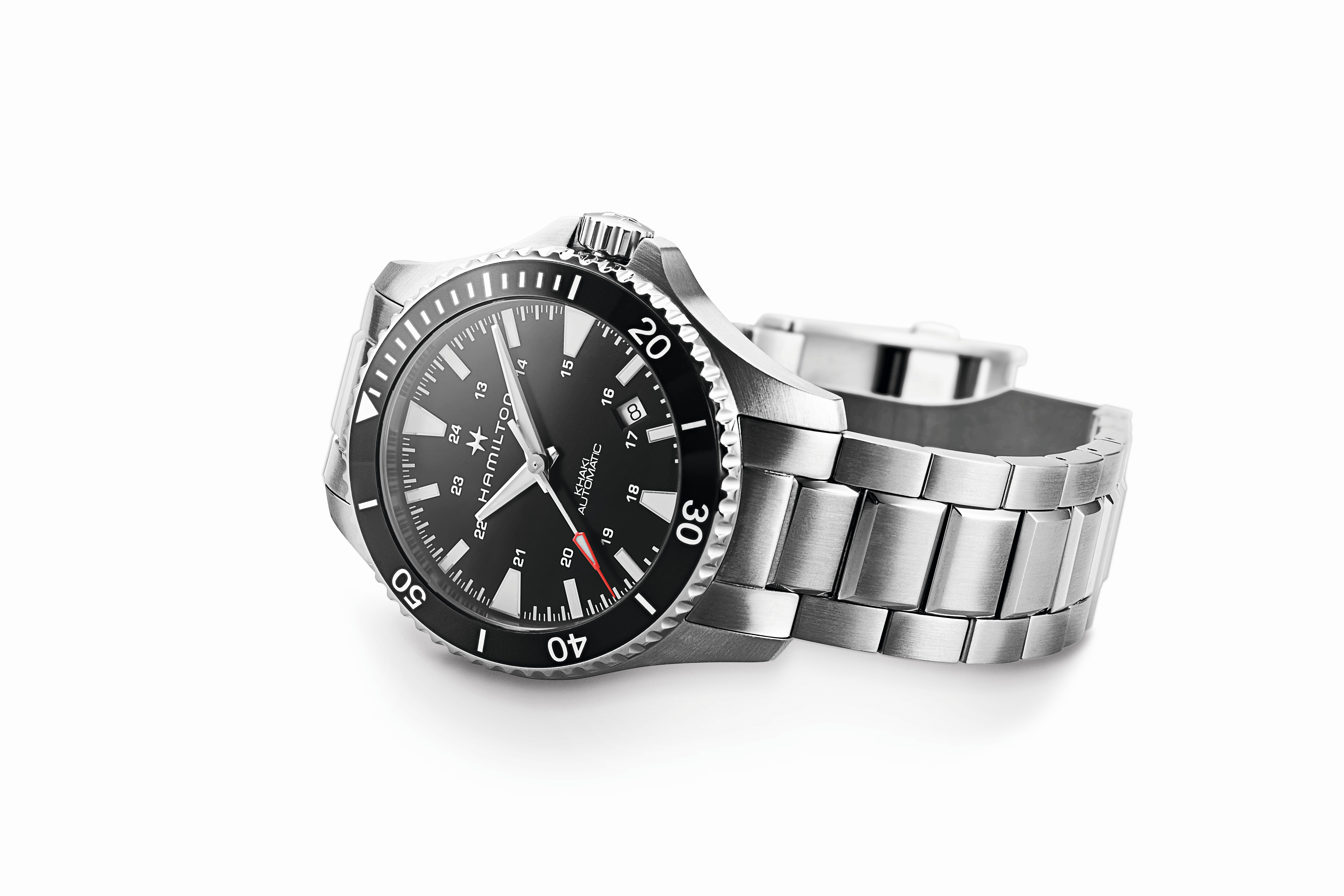 HAMILTON KHAKI NAVY SCUBA AUTO OROLOGI CARICA AUTOMATICA 40MM H82335131
