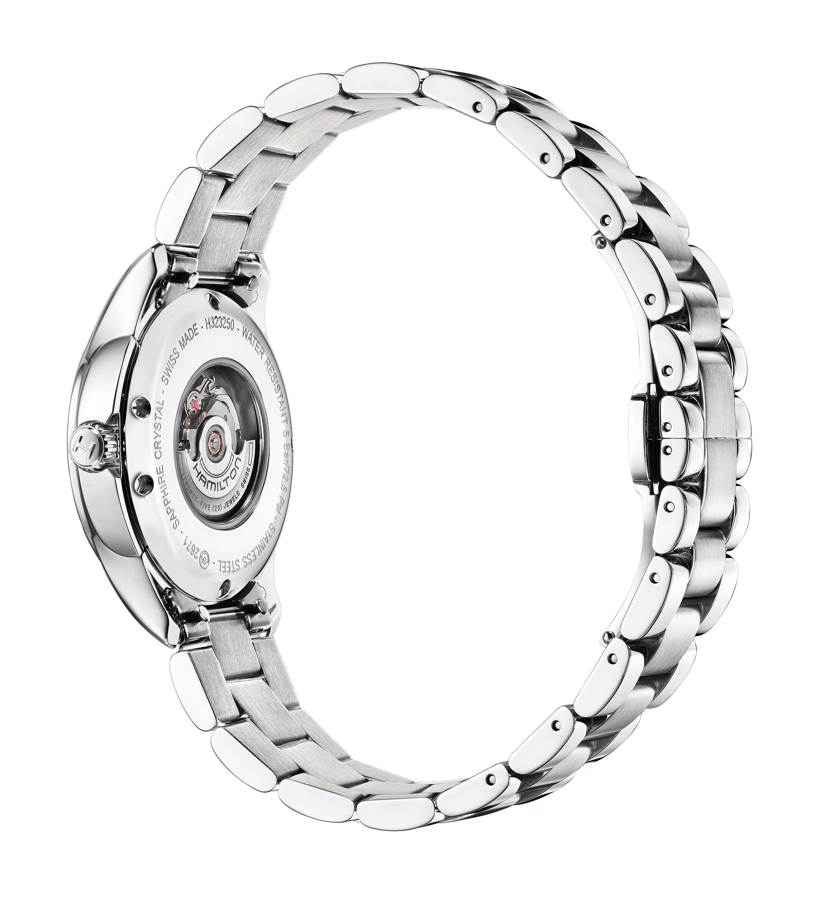 HAMILTON JAZZMASTER LADY AUTO CARICA AUTOMATICA  34mm H32315131