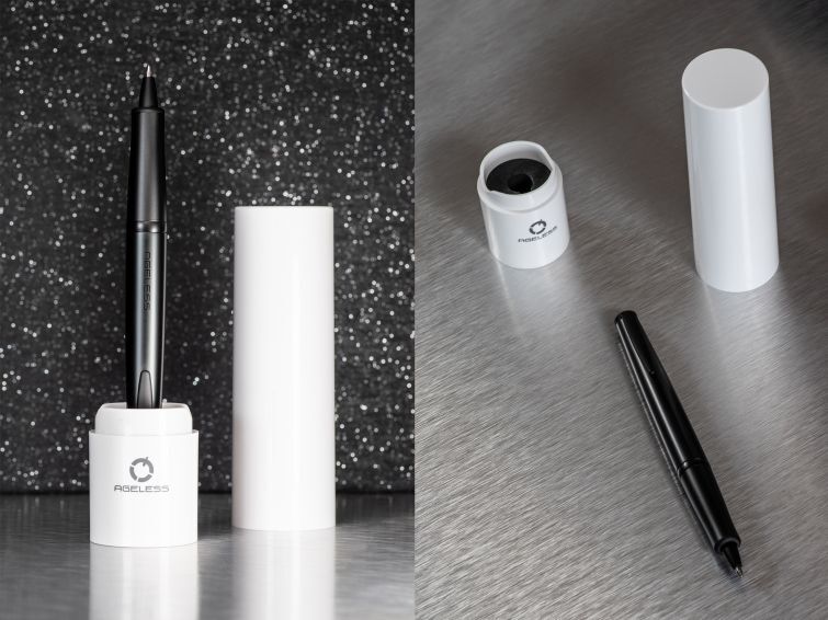 PENNA A SFERA ALTA GAMMA PILOT AGELESS - BLACK MATTE - PUNTA MEDIA 030290