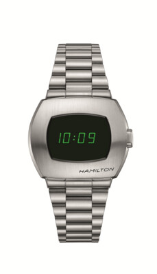 HAMILTON AMERICAN CLASSIC PSR DIGITAL QUARTZ GREEN H52414131