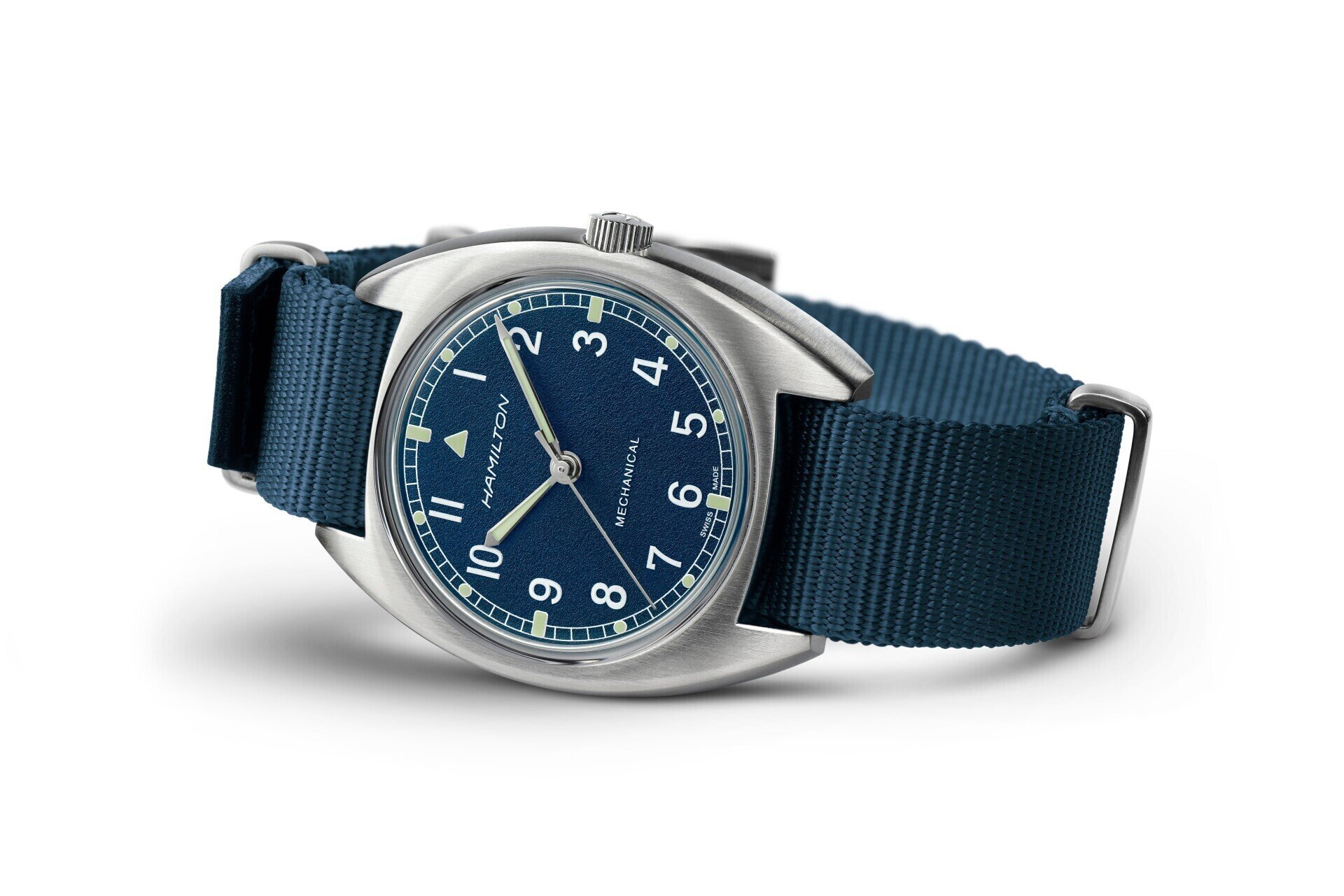 HAMILTON KHAKI AVIATION PILOT PIONEER MECHANICAL H76419941