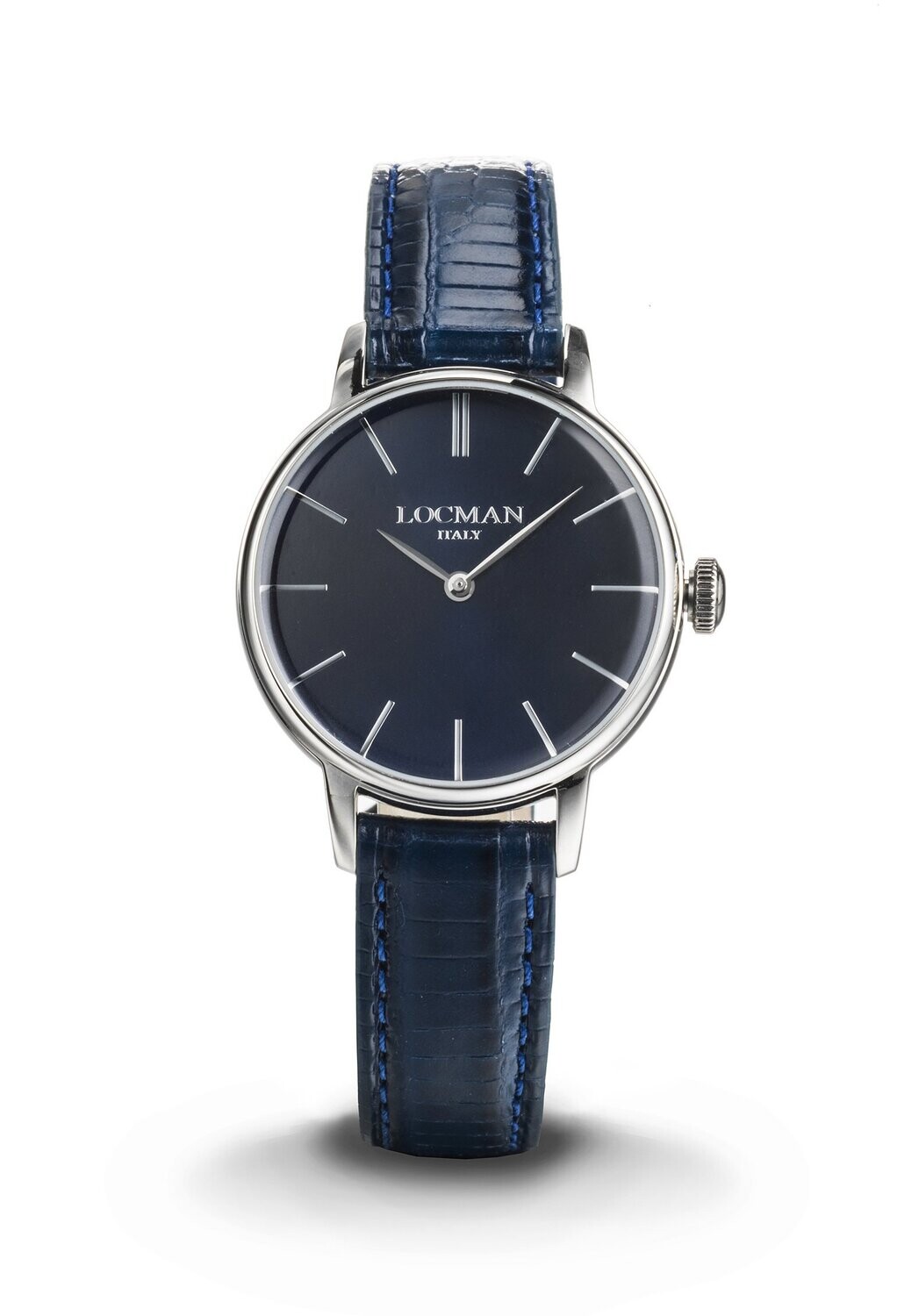 LOCMAN 1960 - QUARZO ACCIAIO QUADRANTE BLU 0253A02A-00BLNKPB