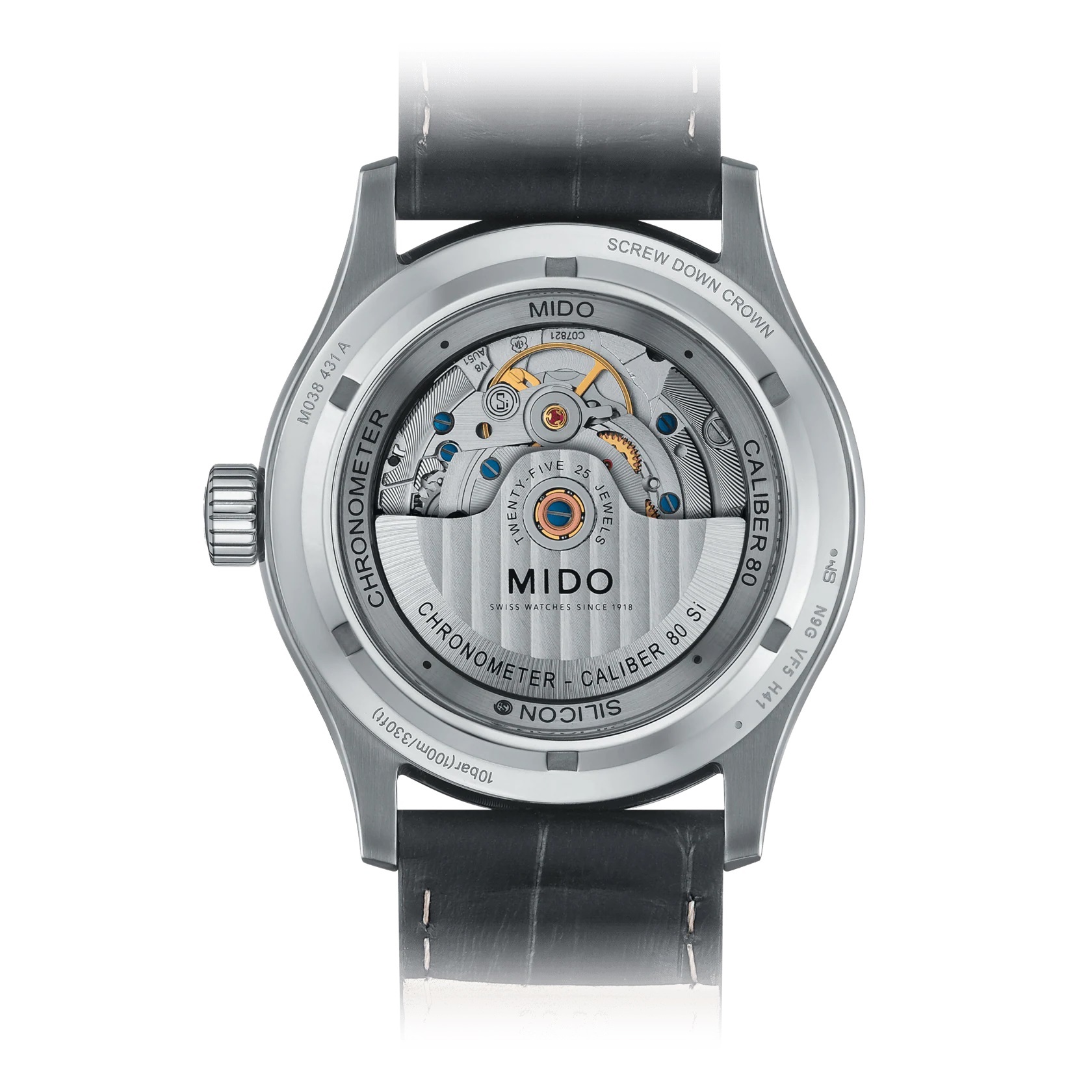 MIDO MULTIFORT CHRONOMETER 1 CRONOMETRO CERTIFICATO COSC M0384311603100